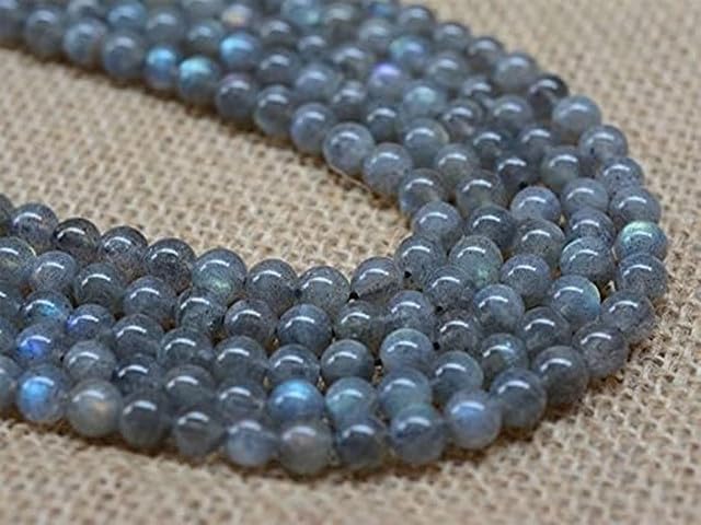 6mm 227 A Grade Labradorite Round Gemstone Loose Beads 16