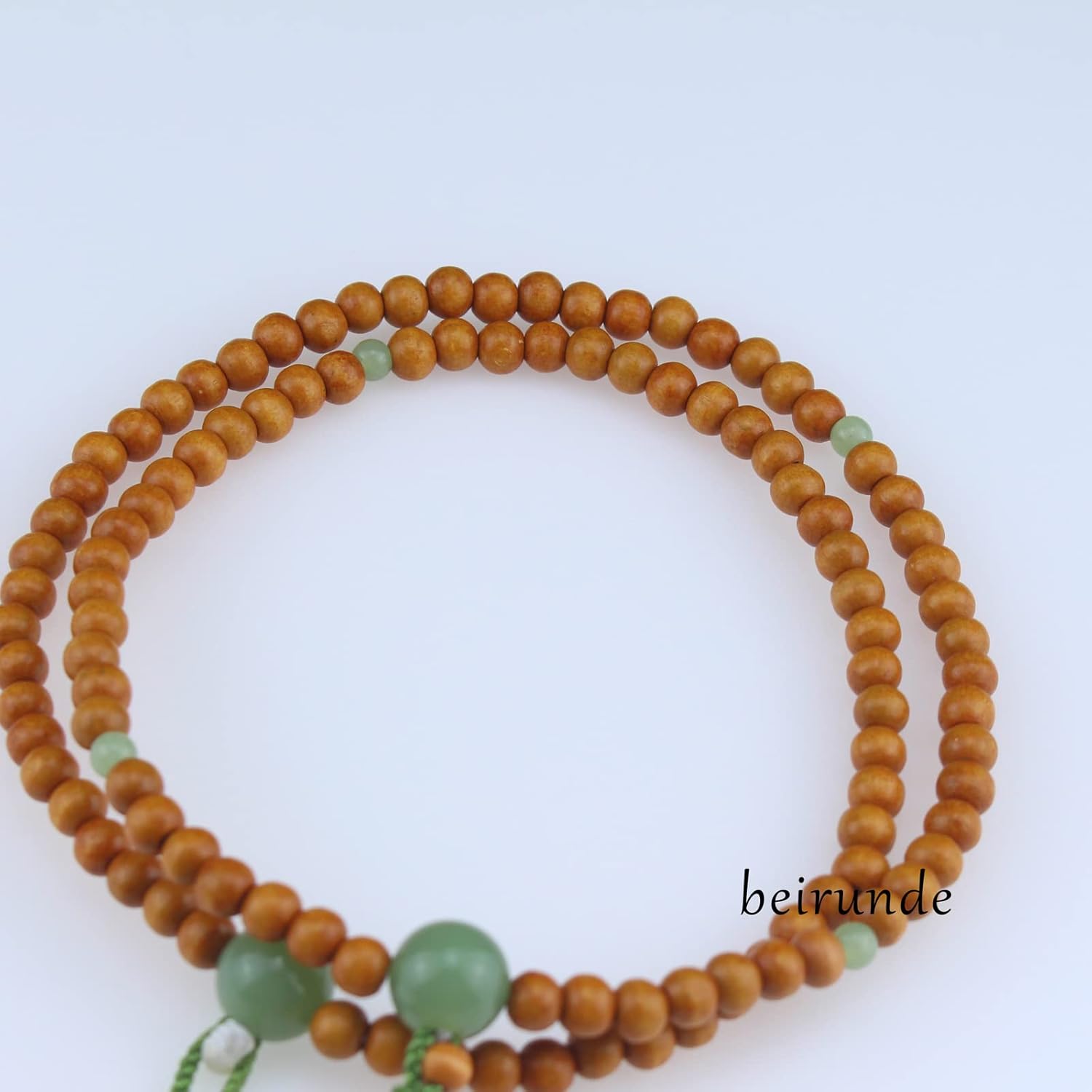 Wood Beads Japanese SGI Soka Gakkai Juzu Nichiren Buddhism Prayer Beads