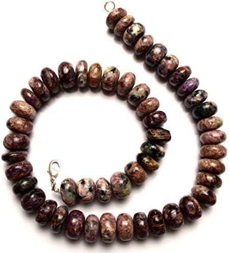 16 inch Strand Natural charolite 13-14 mm rondelle Smooth Beads for Jewelry - Super Rare Gemstone charolite Smooth 13 to 14mm rondelle Beads 16 inch Full Strand fine Quality Necklace