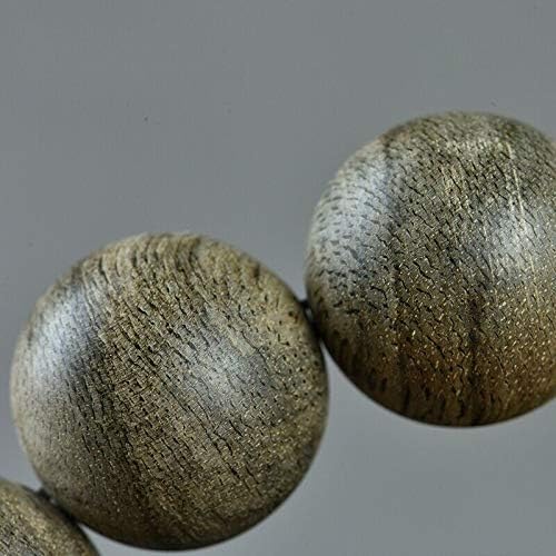 GLW 15mm Mala Prayer Beads Genuine Natural Wild Brunei Darussalam Agarwood #4318