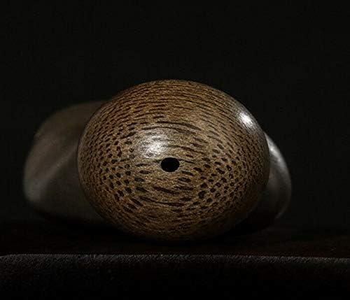 GLW 15.7mm Indonesia Tarakan Mala Meditation Wild Agarwood Prayer Beads #4785