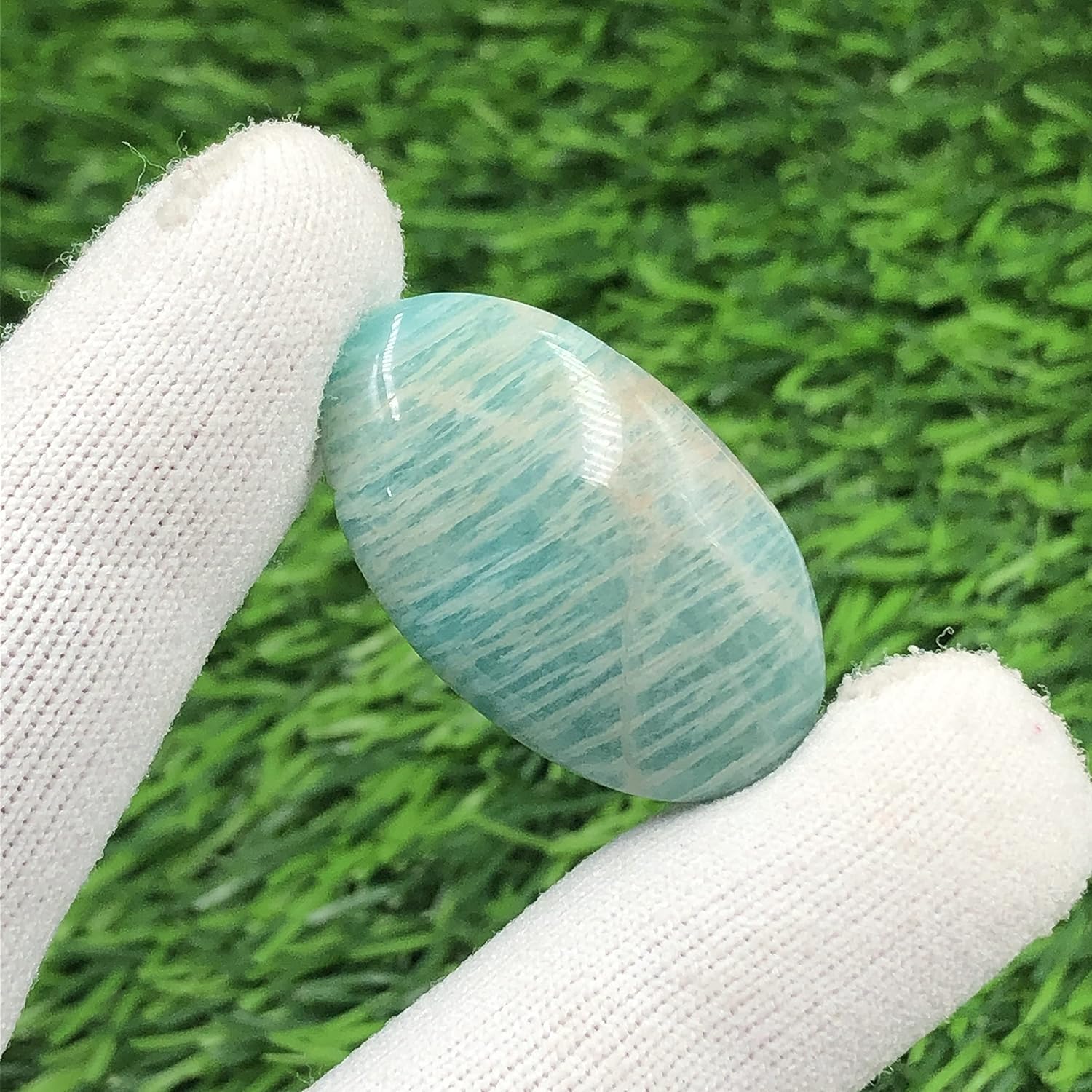 Natural BLUE AMAZONITE Gemstone Loose Cabochon Lot For Jewelry Making, Loose Gemstone For Ring, Earring & Pendant Necklace, Jewelry Making Cabochons, Healing Gemstones