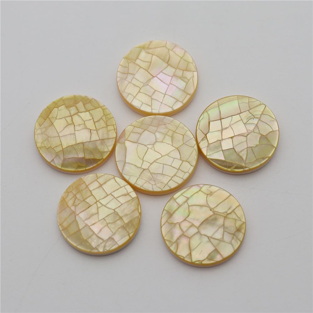 Natural Mop Seawater Shell Beads Disc for Jewelry Making DIY Necklace Earring Bracelet Pendant 16mm style1 100 Pieces