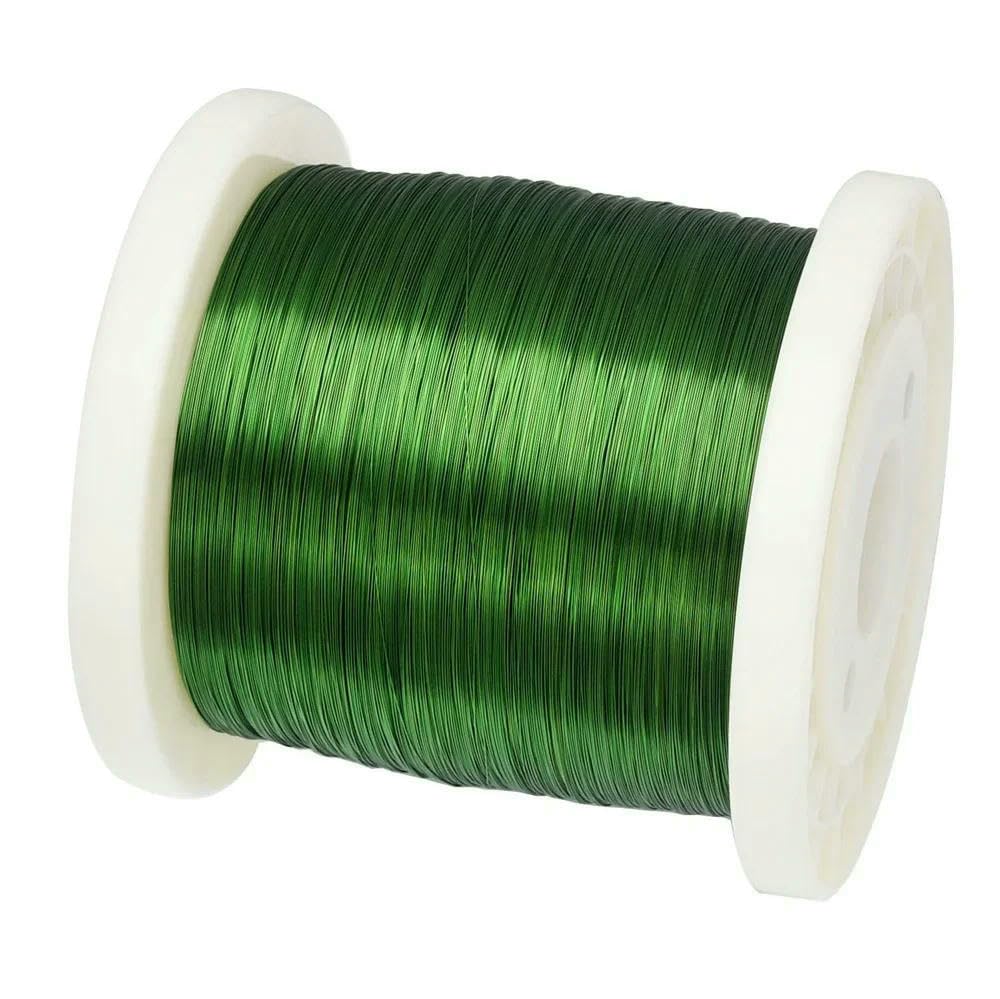 Jewellery Wire, 1kg/roll Tarnish Resistant Copper Craft Wire for Jewelry Making and Beading Supplies(Green,1.25mm 16Gauge 1KG)