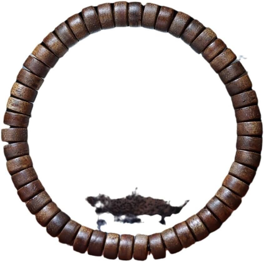 Agarwood Nha Trang White Chess Agarwood Skewer 4 * 7mm Buddha Bead Rosary Bead Submerged