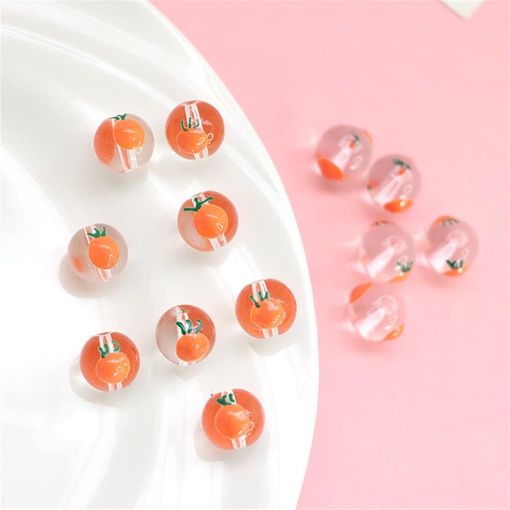 Hand Painted Fun Drip Oil Loose Beads Beads Handmade DIY Beaded Bracelet Jewellery Accessory