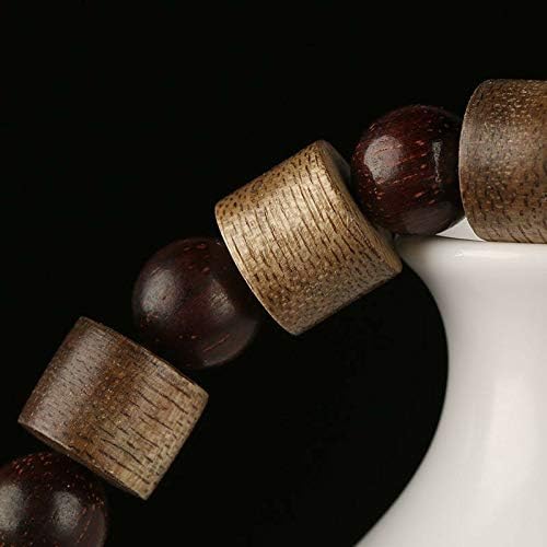 GLW Kalimantan Genuine Wild Agarwood Aloewood Malas Prayer Beads 7mm #4946
