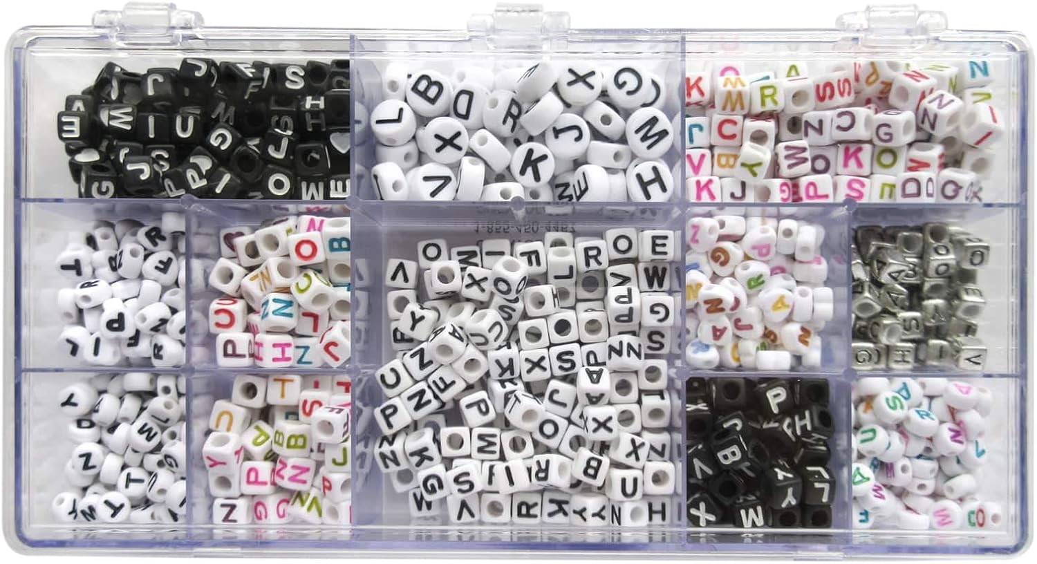 Creatology Alphabet Assorted Bead Box, 6 Packs: 970 ct. (5,820 Total)