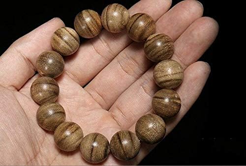 GLW Malinao Genuine Wild Agarwood Aloewood Malas Meditation Prayer Beads 15 Mm #4931