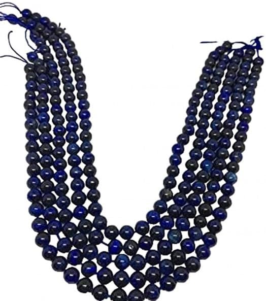 Blue Tiger Eye 8mm Round Beads, 15 inches Long lot of 10 Strands CHIK-STRD-96496