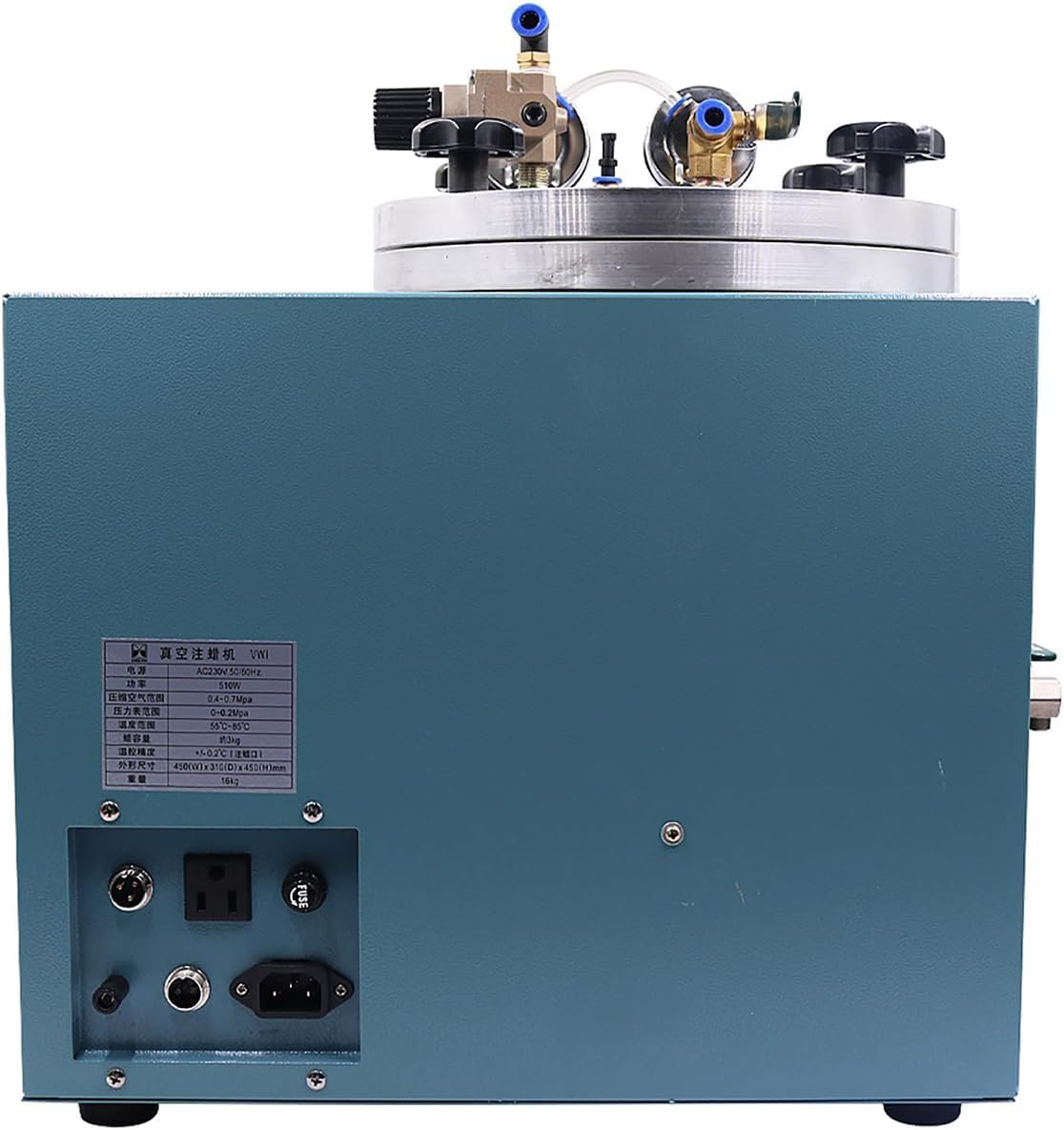 510W Vacuum Wax Injector, Digital Wax Casting Machine, Jewelry Gold Silver Making Carved Sculpture Wax Mold Injection Tool, 3kg Large Capacity, for Beading Jewellery Making Kit