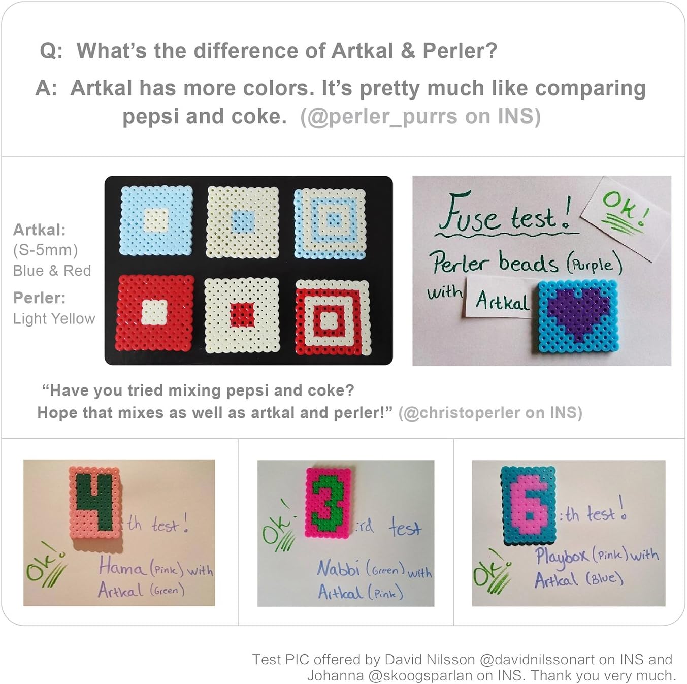 ARTKAL Iron Beads 1000pcs Fuse Beads 5mm Melty Beads, 30 Colors, 30 Pack