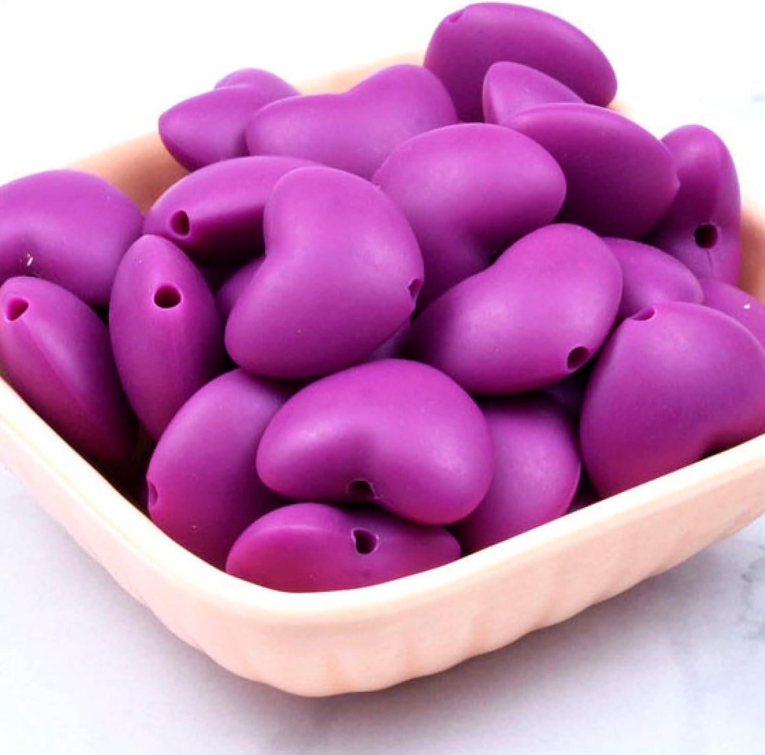 Silicone Beads Bulk Variety for Keychain Making 19mm 15mm Round Silicone Beads DIY Necklace Bracelet Beads Set for Crafts Bracelet Jewelry 10 Pieces (29)