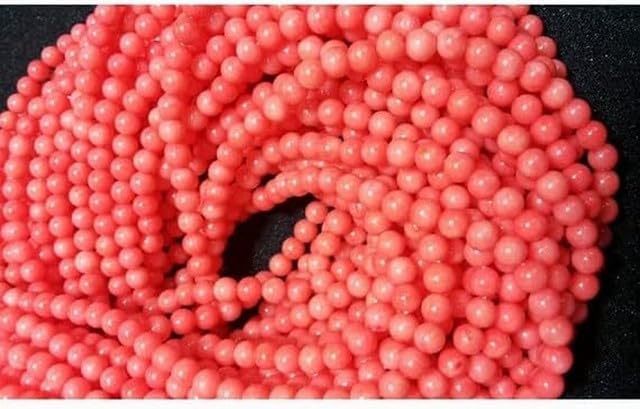 Coral Rondelles Beads, Rondelle Beads, 4.5mm Bead, 14 Inch lot of 10 Strands CHIK-STRD-95868