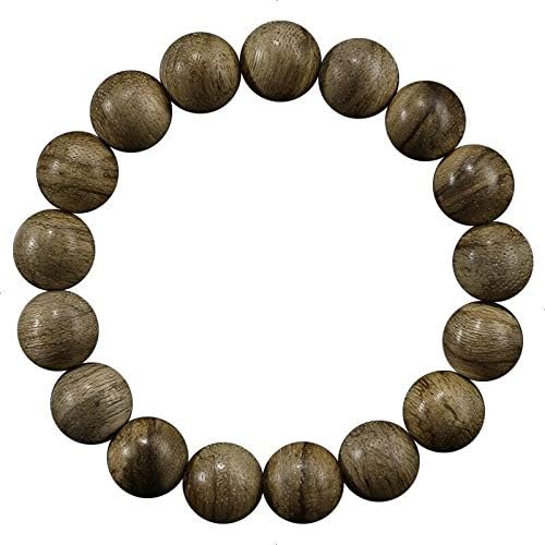 GLW Indonesia 10 mm Wild Agarwood Aloewood Mala Meditation Prayer Beads #1550