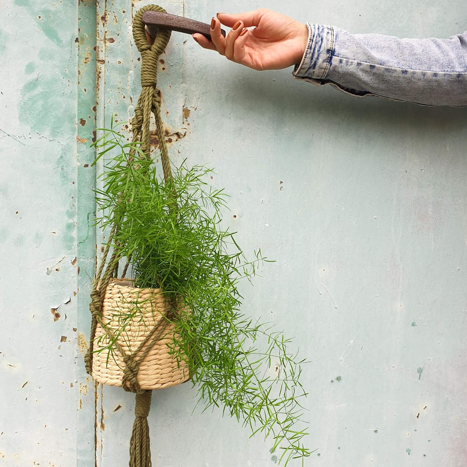 Bobbiny XXL 5mm 3 Ply Macrame Cord (Golden Natural) 108yds/330ft (100% Recycled Cotton)