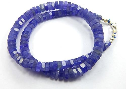 Natural Tanzanite Rondelle Cut Shape beads 5x8 mm approx 18 inch 1 Strand Necklace
