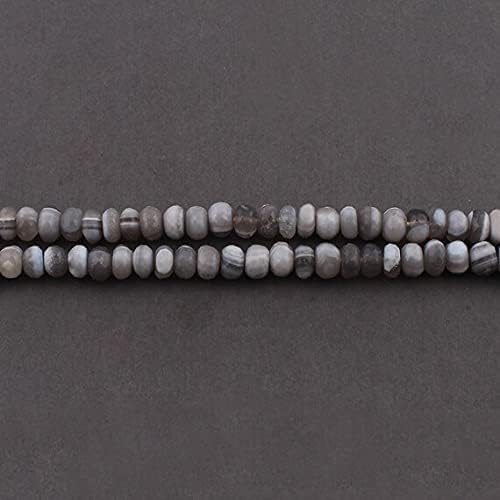 BEADS GEMSTONE Big Halloween Sale 1 Strand Boulder Opal Faceted Rondelles - Bolder Opal Roundle Beads 8mm-9mm 7 Inches SB4108 Code-HIGH-36988