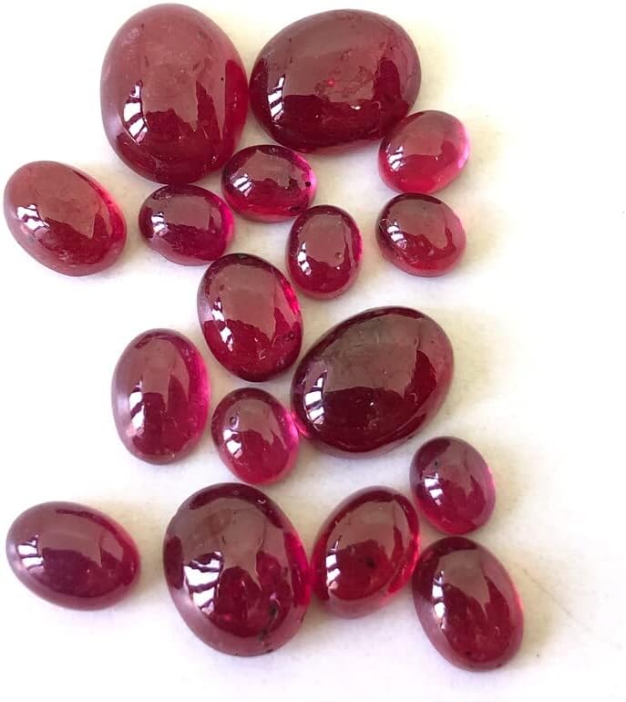 Red Ruby Oval Shape Size 4x3, 5x4, 6x4, 7x5, 8x6, x9x7, 10x8, 11x9 & 12x10 mm Top Quality Loose Gemstone Best For Making Ring, Pendant, Earring Jewelry