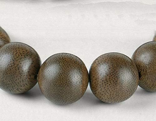 GLW Kalimantan Wild Agarwood Malas Meditation Prayer Beads 17mm #4891
