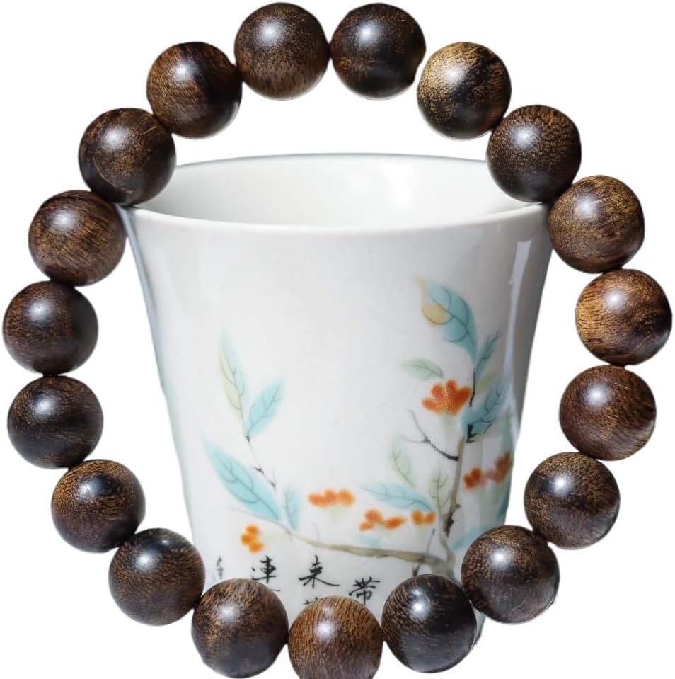 Vietnam Nha Trang White Agarwood Burl Old Material Sinking Grade 10mm*19 Pieces Impressive Jade-like Full Grain