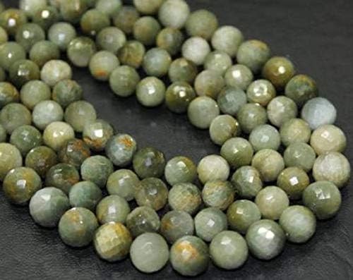 Natural Yellow Cats Eye Faceted Round Ball Gemstone Craft Loose Beads Strand 10 Inch Long 9mm Code-HIGH-1769