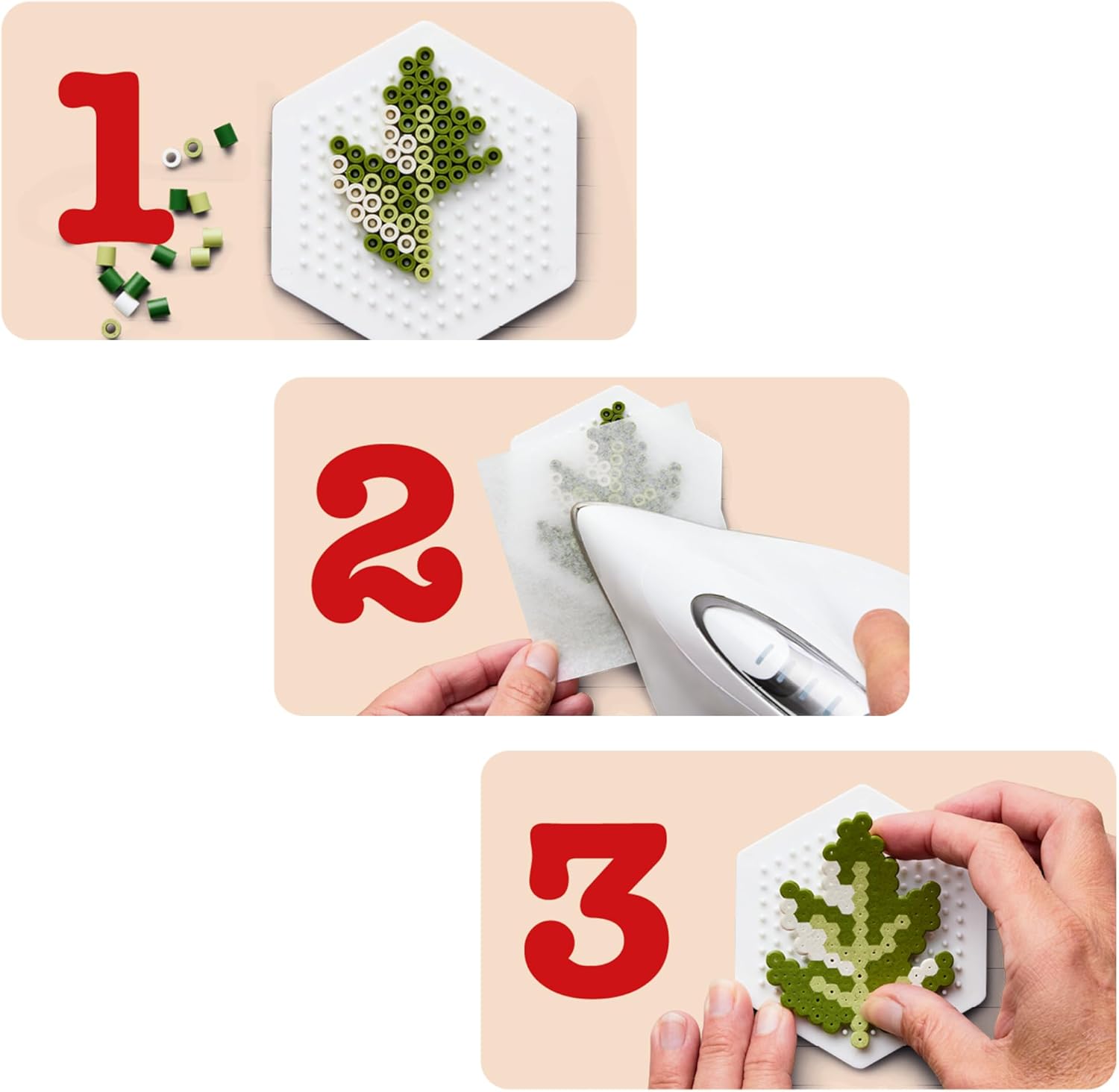 Hama Perlen 3624 Iron-On Beads 3D Birthday Train Art with Approx. 6,000 Midi Beads, 3 Pin Plates and 4 Connectors, Motif Template, Ironing Paper, for Children from 14 Years