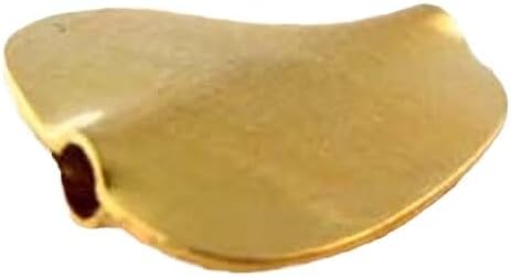 1 Designer 20x15x3mm Petal 20K Gold 2.58 Gram 9505 for Jewelry Making