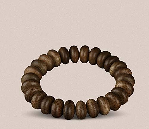 GLW Meditation MALA Prayer beads Indonesia Genuine Wild Agarwood Aloewood 7 mm #4951