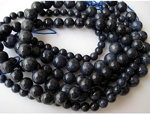 BEADS GEMSTONE 1 Strand Natural Blue Sapphire/Rondelle Beads/ 7mm to 15mm Beads 16 Inches Code-HIGH-15849
