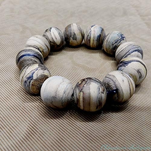 GLW Genuine Nha Trang 20 Mm Agarwood Aloewood Japa Mala Meditation Prayer Beads#3758