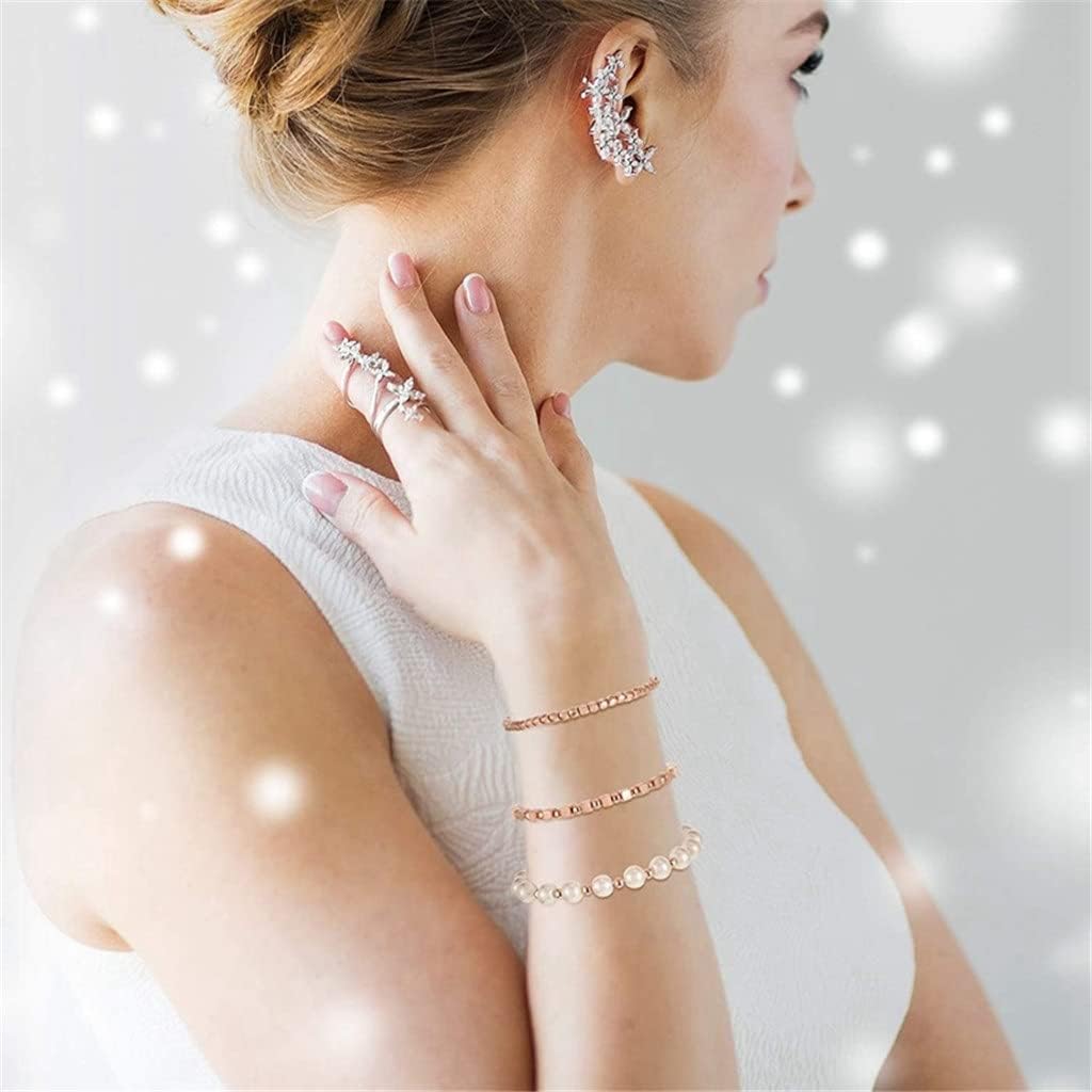 4100 Pieces Assorted Spacer Beads for Jewelry Making DIY Loose Beads 3 Colors and 5 Styles (Color : A Size : One Size) (Silver One Size)