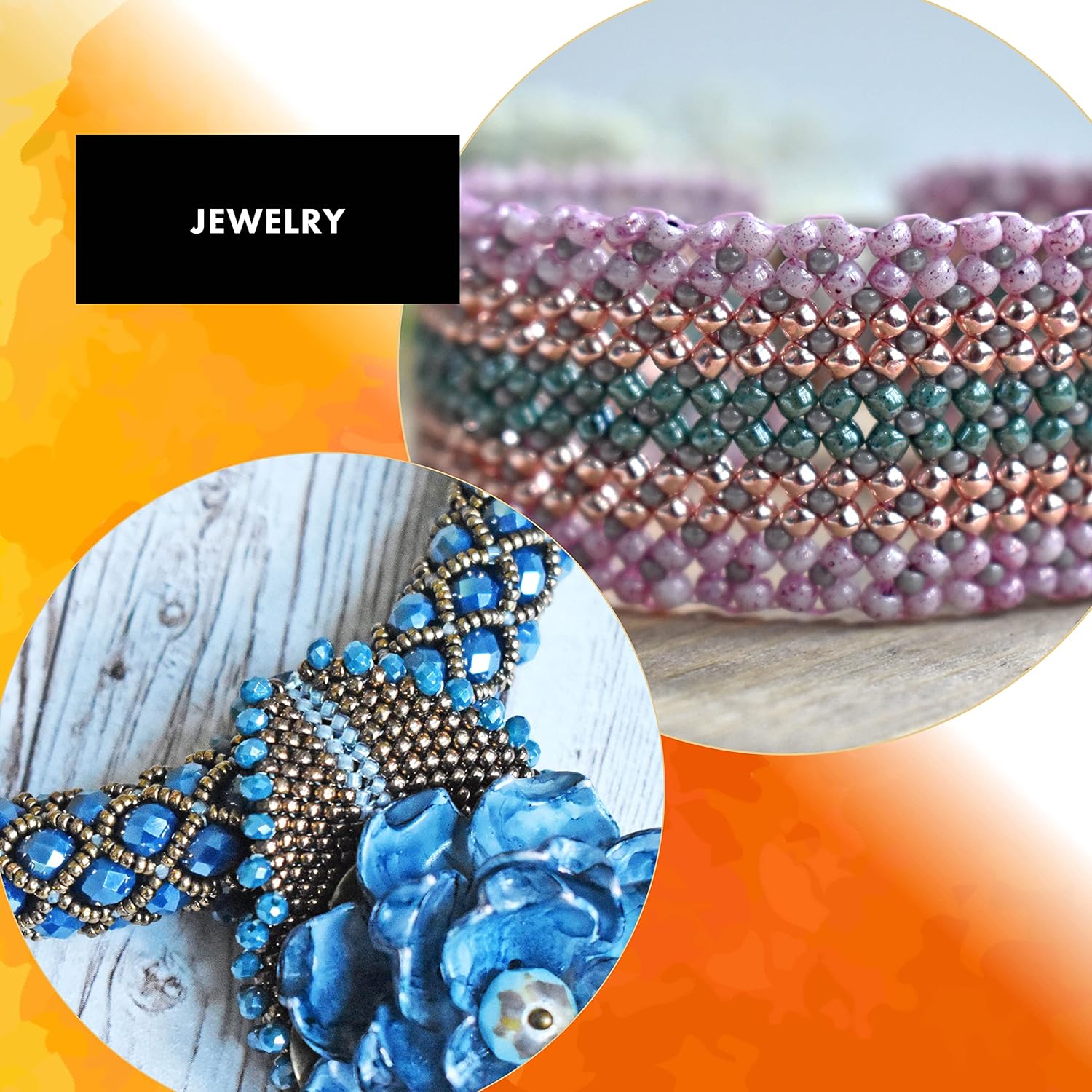 Beadalon Wildfire, 0.006 in, 0.15 mm, Break Strength 10 lb / 4.5 kg, Beige, 300 yd / 274.3 m