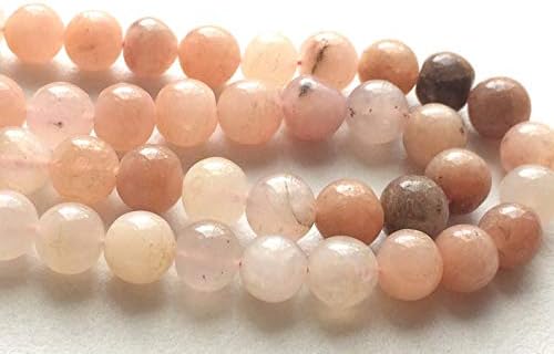 7 inch Strand Natural Pink Cats Eye 7-8 mm Round Smooth Beads for Jewelry Making - Pink Cats Eye Stone, Cats Eye Round Beads, Chrysoberyl rondelle Beads, 7-8mm Beads, 7 inch Strand