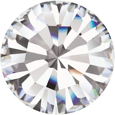 1440 pcs PRECIOSA MC Chaton Rose Maxima Flatback Stone ss20 (Approx. 4,6-4,8 mm), Crystal, Hotfix