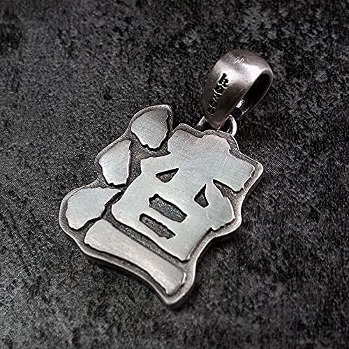 S925 Sterling Silver Text edc beads keychain DIY accessories paracord beads