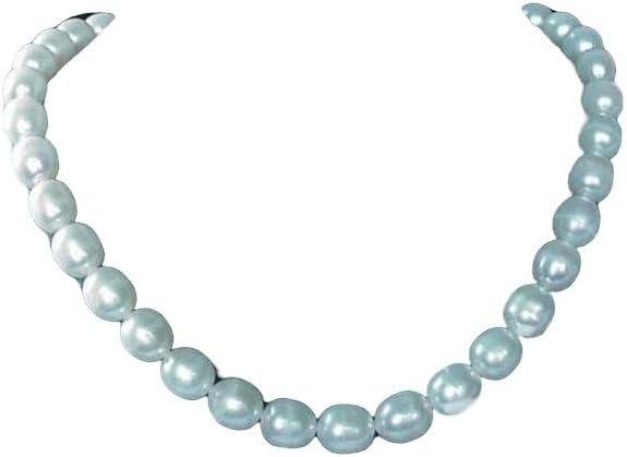 White Pear Shaped 9mm to 12mm FW Pearls Strand 103104 for Jewelry Making