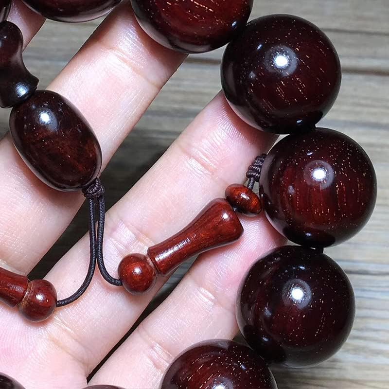 Mascot Wooden Crafts Wood Carving Art Wood Decoration Artwork 小叶紫檀2.0×12颗近满金星泥料玻璃底佛珠手串 男女念珠佛珠(小叶紫檀近满金星泥料)