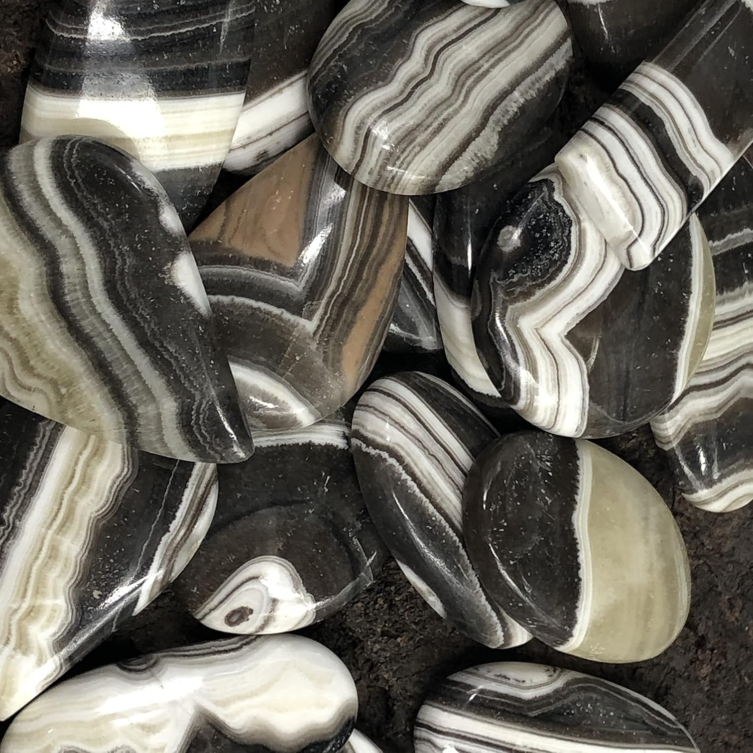 Natural ZEBRA JASPER Gemstone Loose Cabochon Lot For Jewelry Making, Loose Gemstone For Ring, Earring & Pendant Necklace, Jewelry Making Cabochons, Healing Gemstones