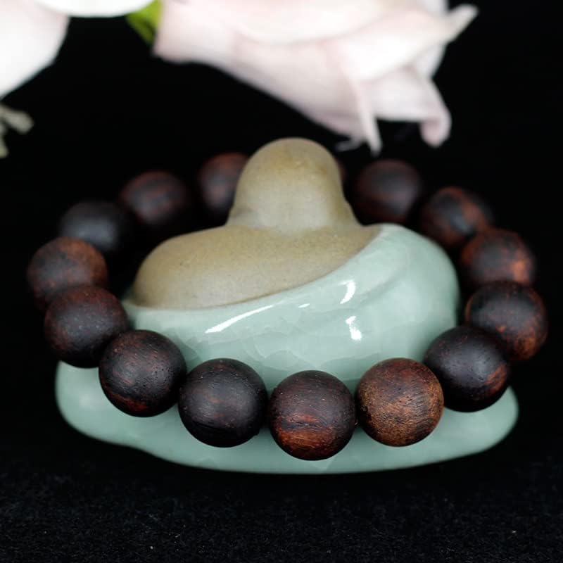 缅甸小叶降真香满油媲美奇楠沉香檀香手链高密麻丝香手串(A+【降真香】1.5 * 15颗)