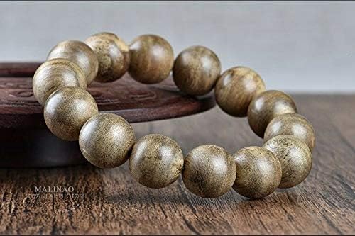 GLW Malas Prayer Beads Malinao Genuine Natural Wild Agarwood Aloewood 14mm #4675