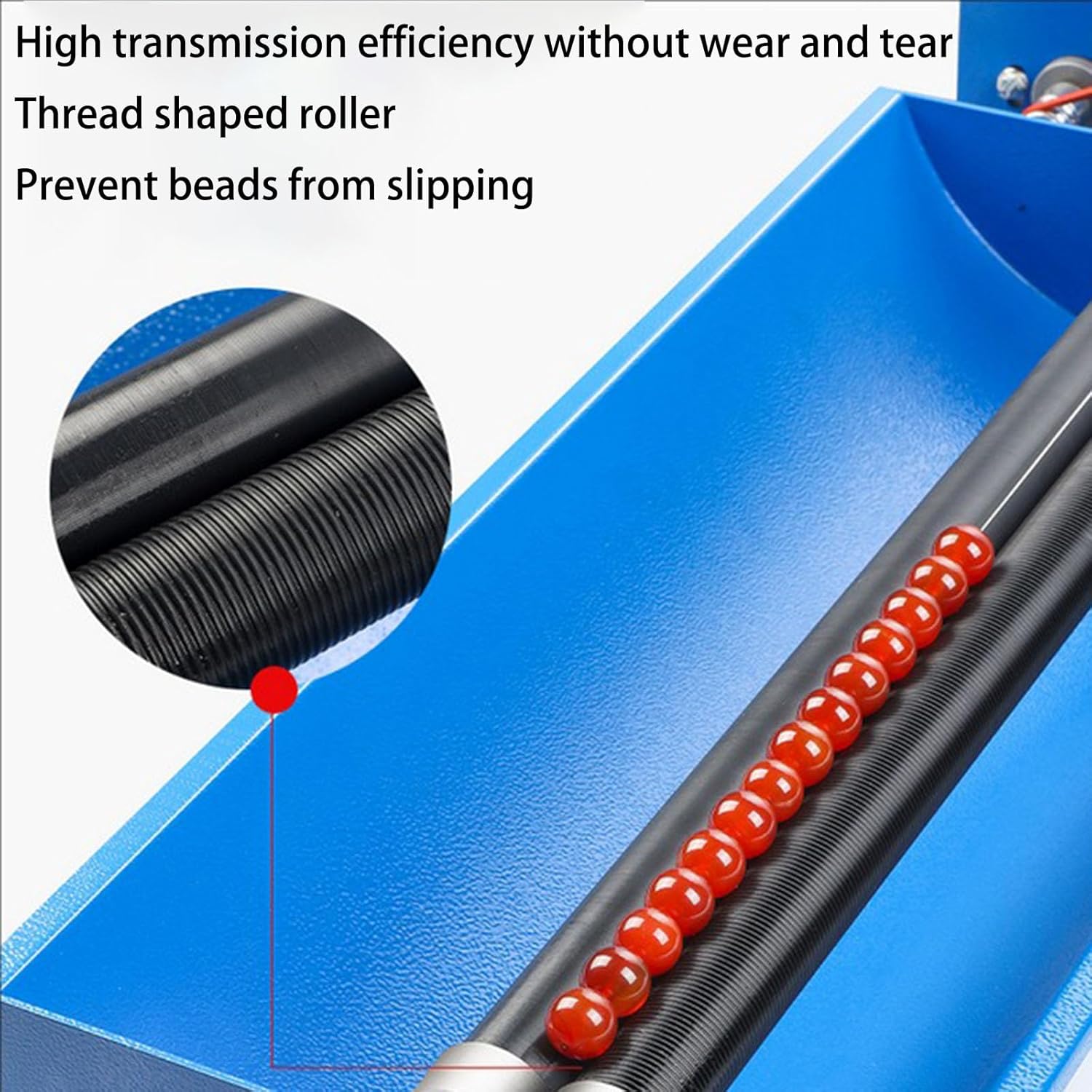 Multifunctional Automatic Handwork Bead String Machine, Small Home Use Bracelets Necklace Jewelry Beads Tool Flexible Automatic Needle Setting for Hobbyists and Craftsmen