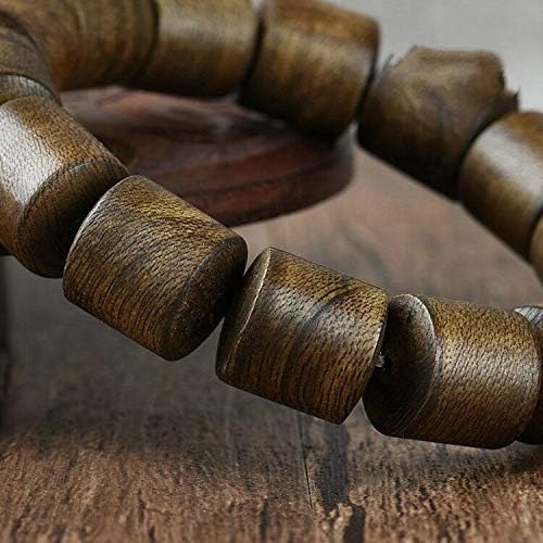GLW Malaysia Malas Prayer Beads Japa Natural Wild Agarwood Aloewood 12mm #4902