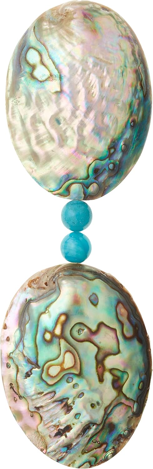 Bead Landing Multicolor Abalone Nugget Beads, 12 Packs: 2 ct. (24 Total)