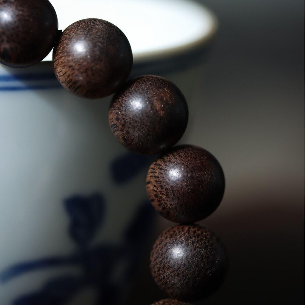 Agarwood Natural Brunei Old Material Agarwood 10mm Round Beads Buddha Beads Rosary Beads
