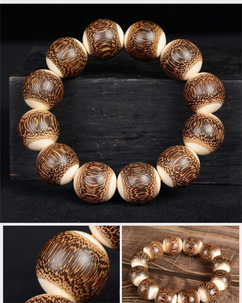 Agarwood 20mm*12 High Density Genuine Wild Bamboo Hand Embed Collecting Buddhist Beads