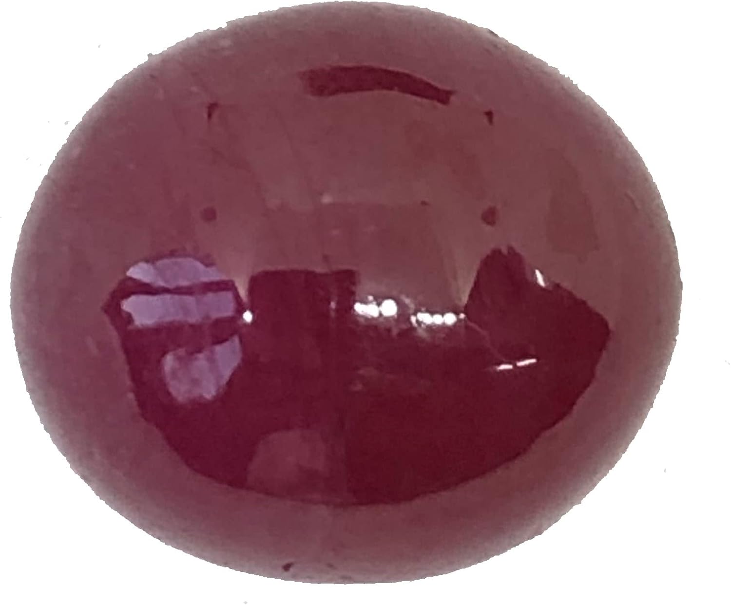 17.52 Ct Deep Red Ruby Oval Shape Cabochon Size 14.50x13 mm Attractive High Quality Fine Loose Gemstone Best For Making Pendant/Ring Jewelry