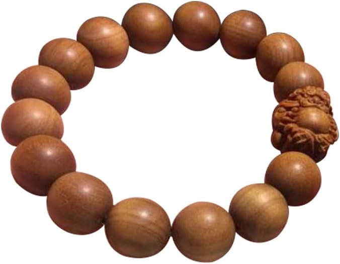 Mascot Wooden Crafts Wood Carving Art Wood Decoration Artwork 老山檀香DIY佛珠手串手链 多种规格多种款式油润手颗味馨香(DIY瑰丽人生)