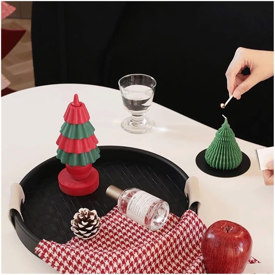 Tray Aromatherapy Rotatable Tray Room Jewelry Storage Photography Prop Display Key and Miscellaneous Serving Trays(Black)