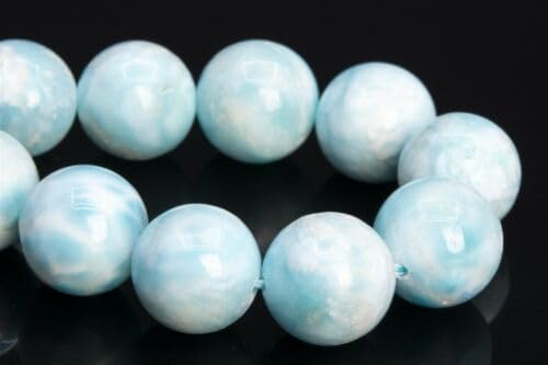 Full Strand 12MM Genuine Natural Aqua Blue Hemimorphite Beads Grade AAA Round Loose Beads Fast Free Supply